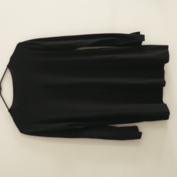 Eileen Fisher tunic length sleeve detail long sleeve top XSmall - Picture 3 of 6